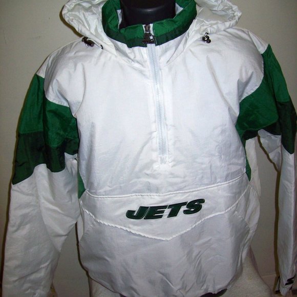 STARTER Fall 2018 Jackets & Coats New York Jets Starter Half Zip